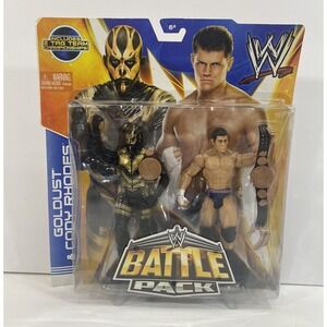 MATTEL WWE Goldust & Cody Rhodes Battle Pack Wrestling Figure Set Tag Champions
